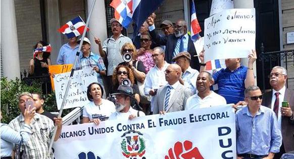 DOMINICANOS CONTRA EL FRAUDE ELECTORAL REPUDIAN PRESENCIA PRESIDENTE DOMINICANO EN LAS NACIONES UNIDAS