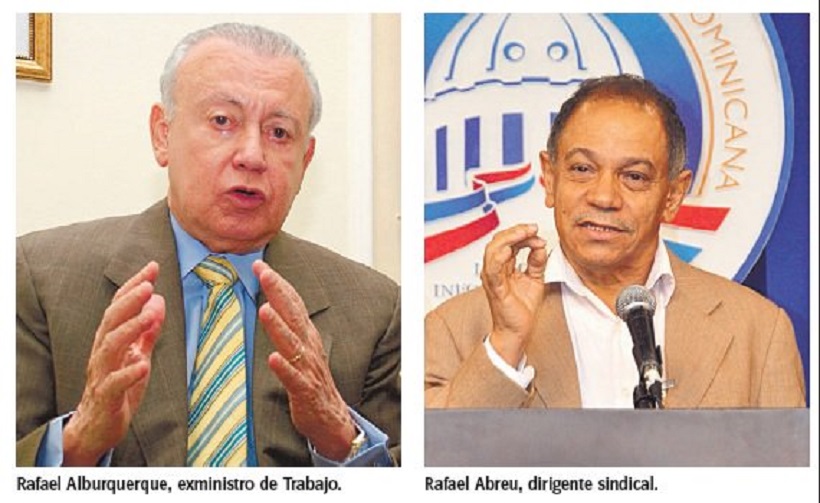 El primer Empleo requiere apoyo preferencial del Estado, según el ex vicepresidente Alburquerque y el líder Sindical Pepe Abreu
