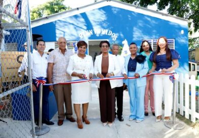 Josefa Castillo Rodríguez, inaugura Centro de Atención Integral Comunitario San Rafael del Yuma