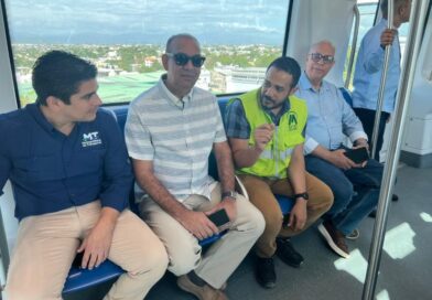 Deligne Ascención y Jael Isa afirman Linea 2C del Metro será un gran alivio para usuarios del transporte  de SDO