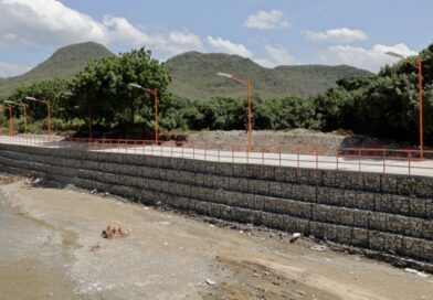 MOPC reporta 27 muros de gaviones terminados de un programa de 104 en 21 provincias MOPC reporta 27 muros de gaviones terminados de un programa de 104 en 21 provincias