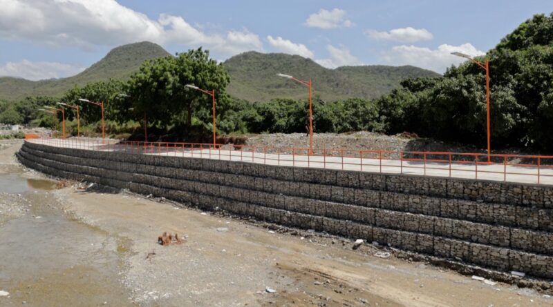 MOPC reporta 27 muros de gaviones terminados de un programa de 104 en 21 provincias MOPC reporta 27 muros de gaviones terminados de un programa de 104 en 21 provincias