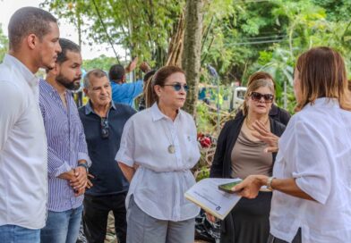 Carolina Mejía supervisa ejecución de obras que transforman distintos sectores del DN